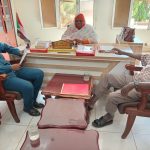 وزير الانتاج والموارد الاقتصادية الموض بولاية الجزيرة تلتقي لجنة التفتيش والرقابة على التقاوي